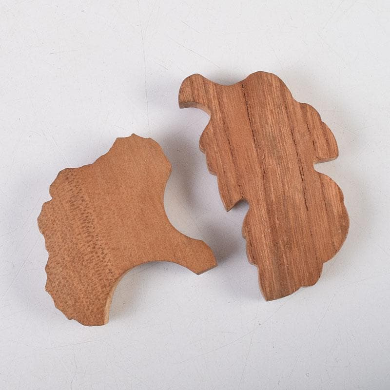 茶道具　木彫　光銘　団扇香合　花葉香合など　５点まとめて　V　R9254