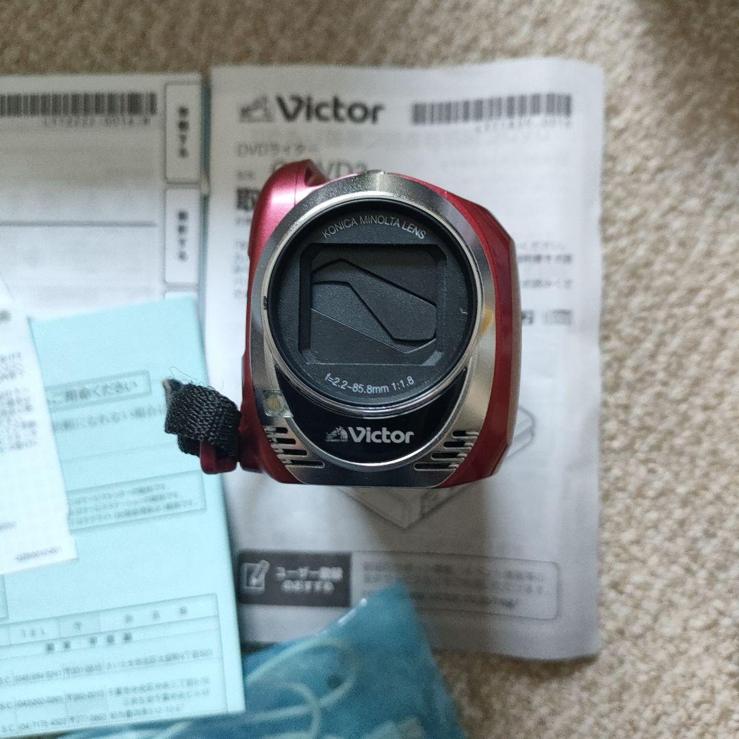 JVC Everio DVDライター CU-VD3 本体とビデオカメラセット