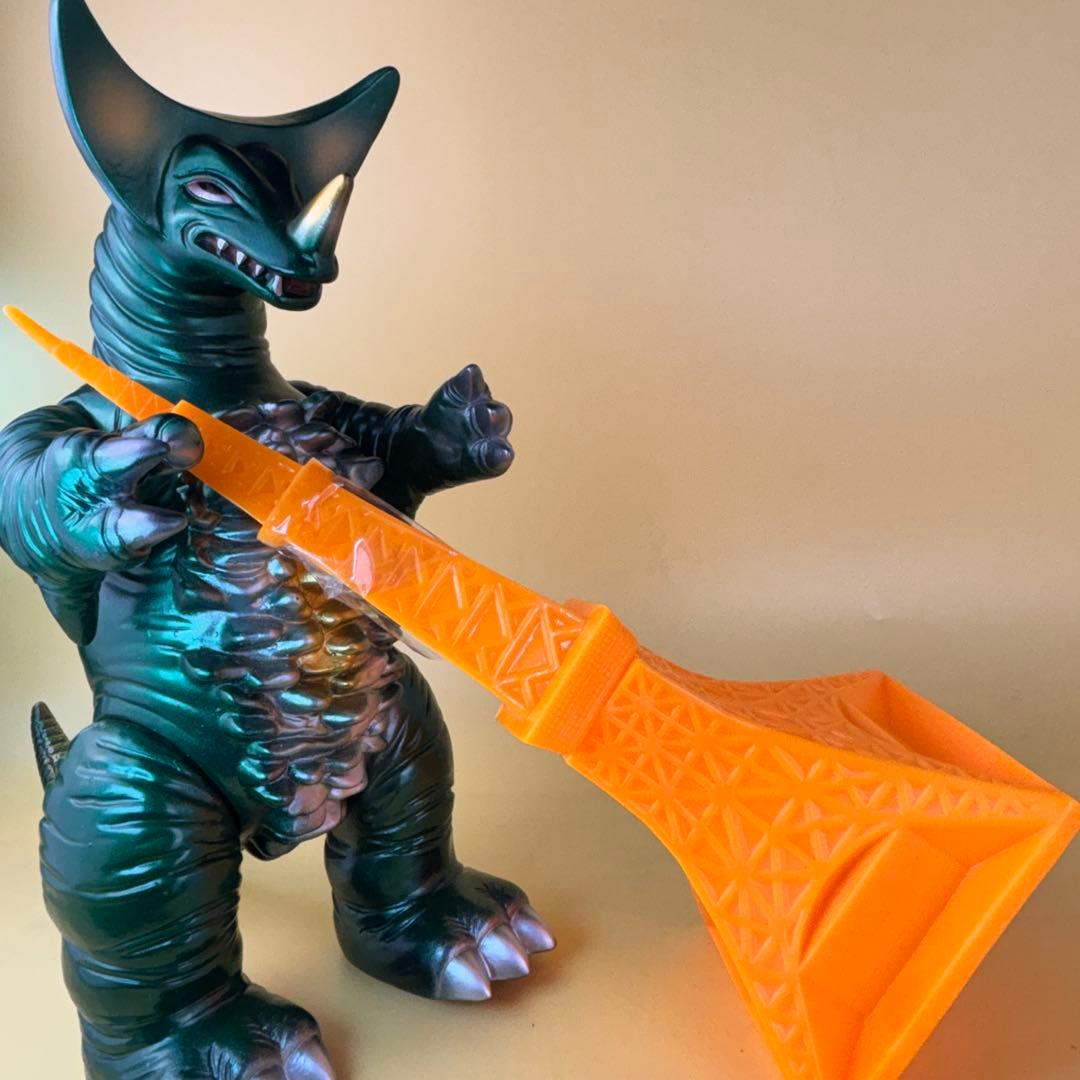 ブルマァク ジャイアント ゴモラ・東京タワー付き 後藤彩色所 カスタム