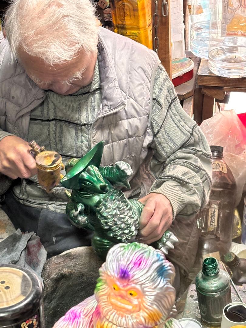 ブルマァク ジャイアント ゴモラ・東京タワー付き 後藤彩色所 カスタム