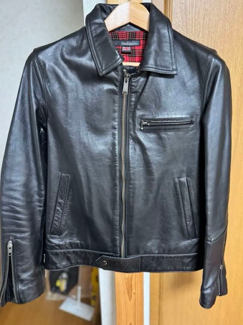 Haruf（ハルフ）　馬革　ライダース ジャケット　サイズL