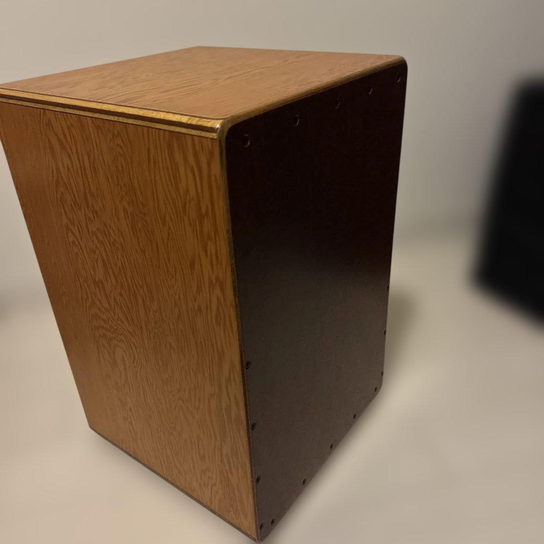 【美品・プロテクションラケットケース付】カホン　ハマサキ　濱崎商会