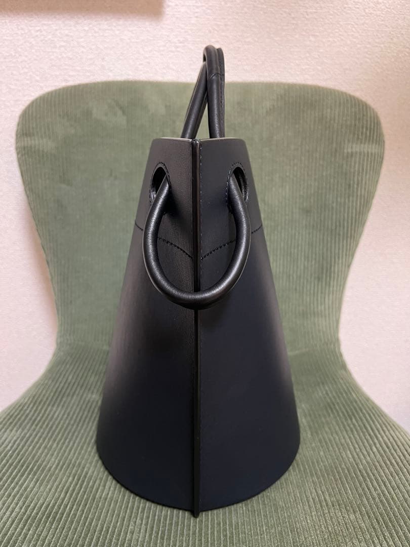 新品未使用★ORSETTO CORDA バケットバッグ　ネイビー×ブラック