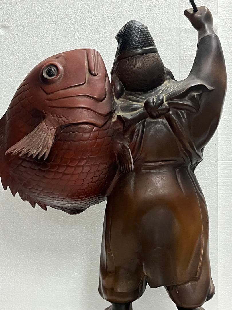 威風堂々、恵比寿様。老舗シリーズ第２弾。弾1弾は他で完売しました。鋳物。