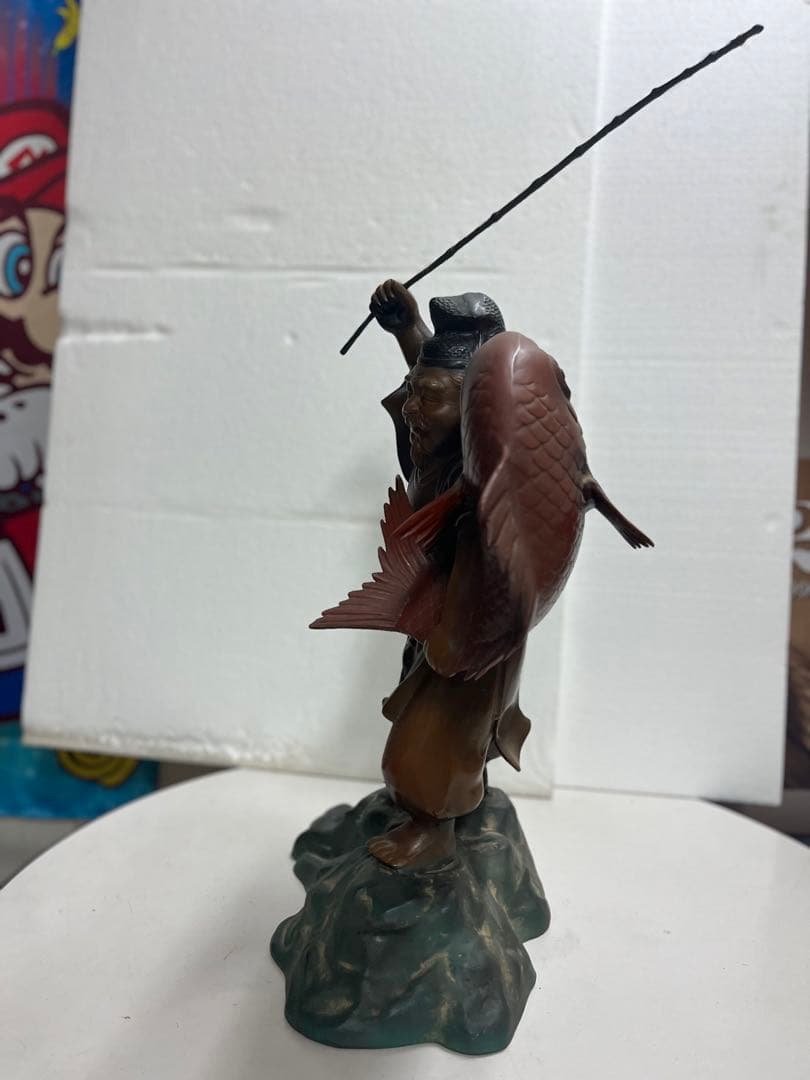 威風堂々、恵比寿様。老舗シリーズ第２弾。弾1弾は他で完売しました。鋳物。