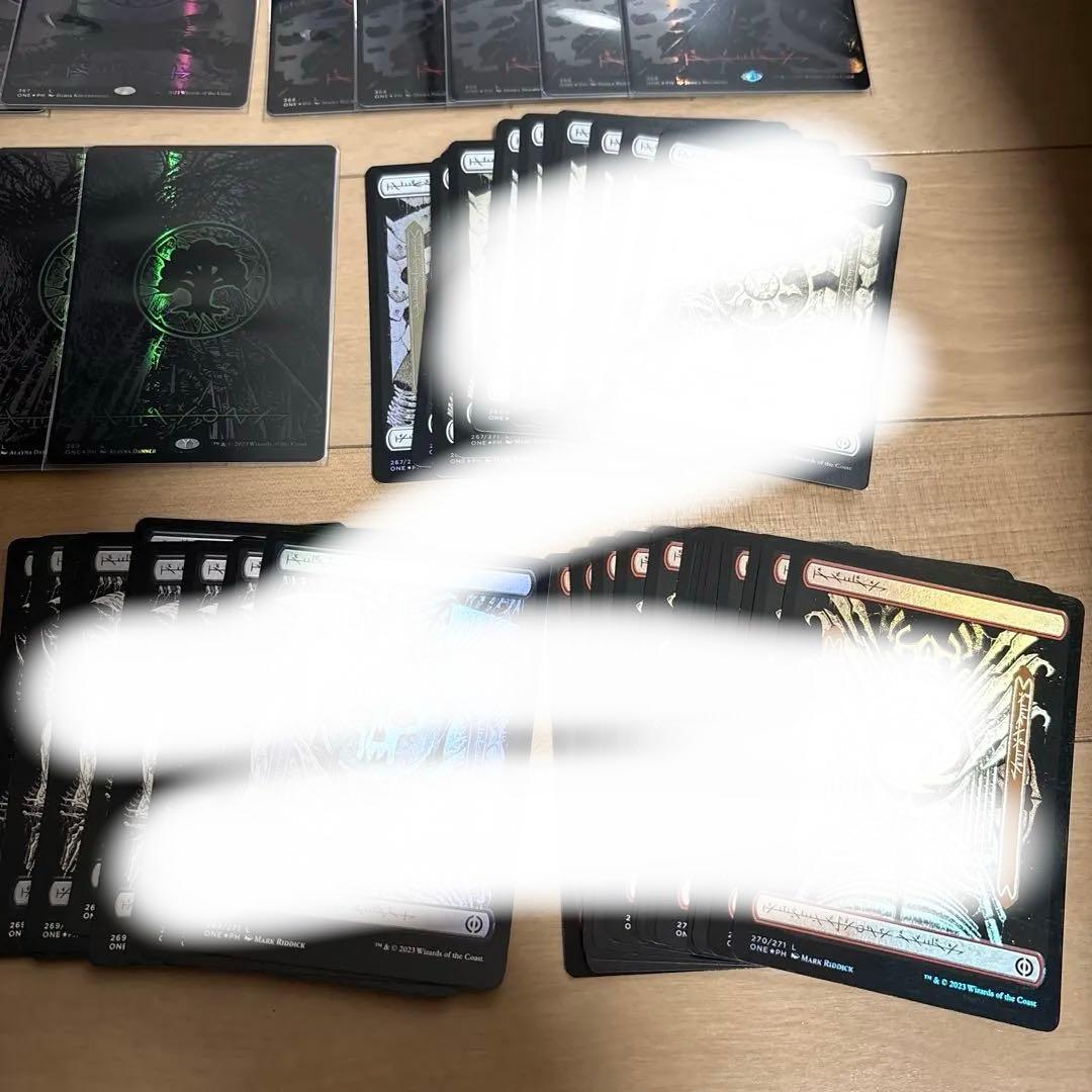 MTG ONE オイルスリック 基本土地 平地 島 沼 山 森 5種15枚セット