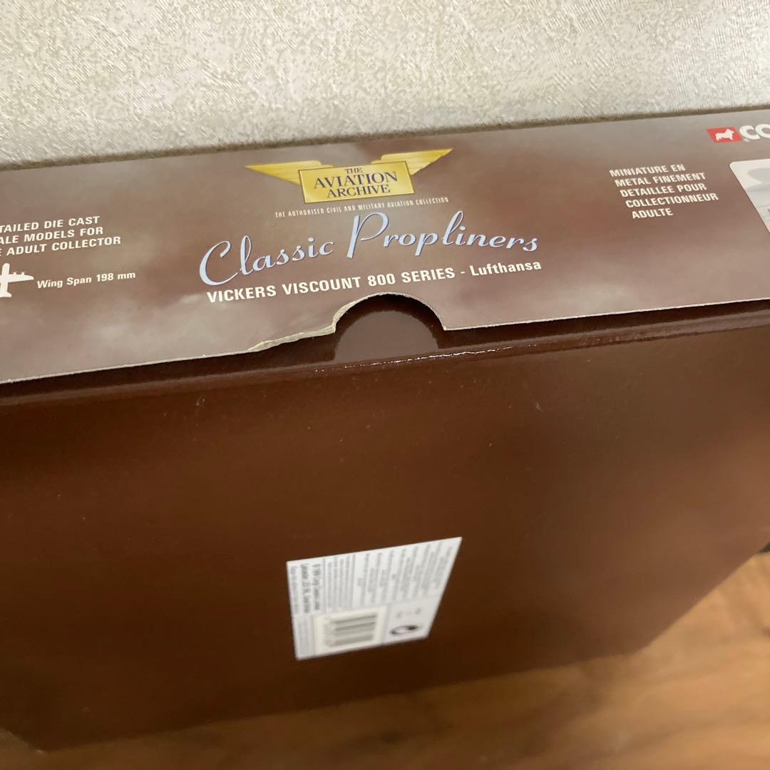 航空機・ヘリコプター CORGI 1/144 Lufthansa VickersViscount800
