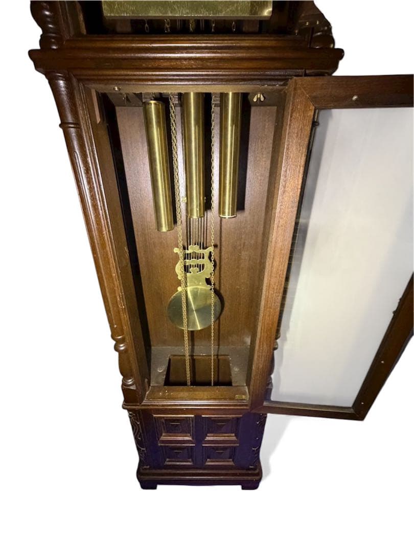 ドイツ製 HERMLE (ヘルムレ) 重錘式 ホールクロック