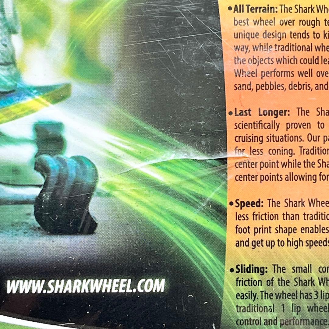 16☆新品 未開封☆ シャークウィール 60mm 78a クリアグリーン