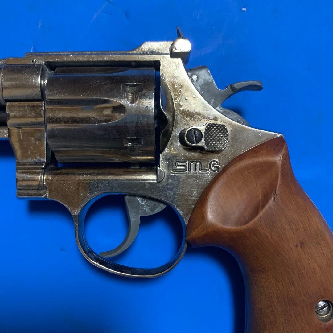 ⭕️★マルシン S&W 357マグナム 6インチ 木製グリップ付き