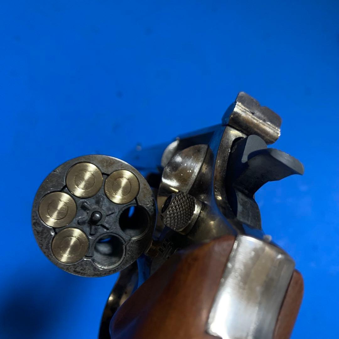 ⭕️★マルシン S&W 357マグナム 6インチ 木製グリップ付き