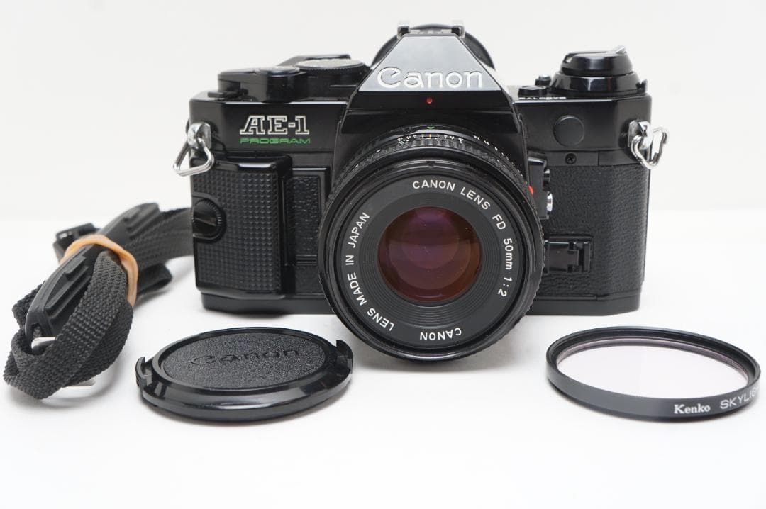 ＜動作美品＞作例あり　Canon AE-1 Program 50mm F/2