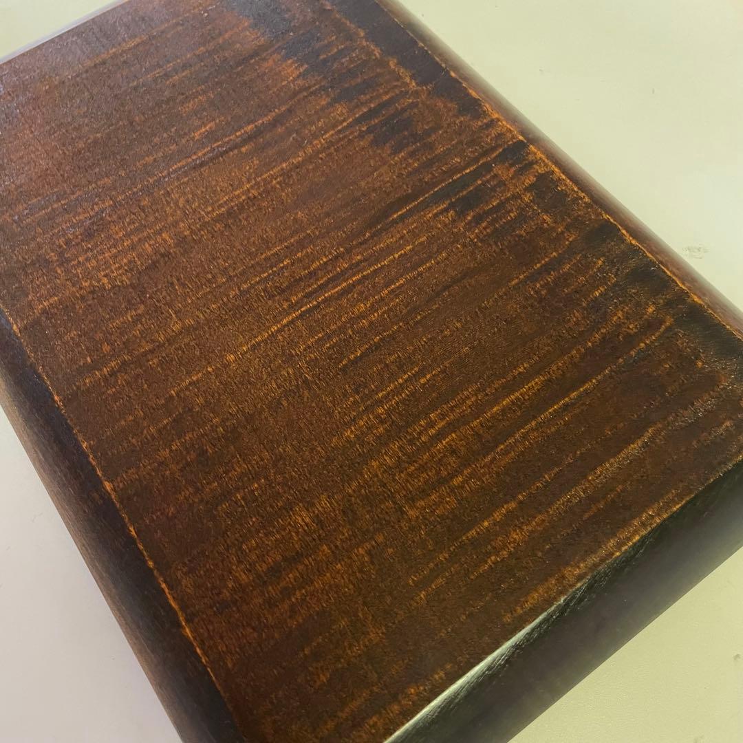 草木彫 川添日記 《角盆》 百年うつわ神様からの贈り物