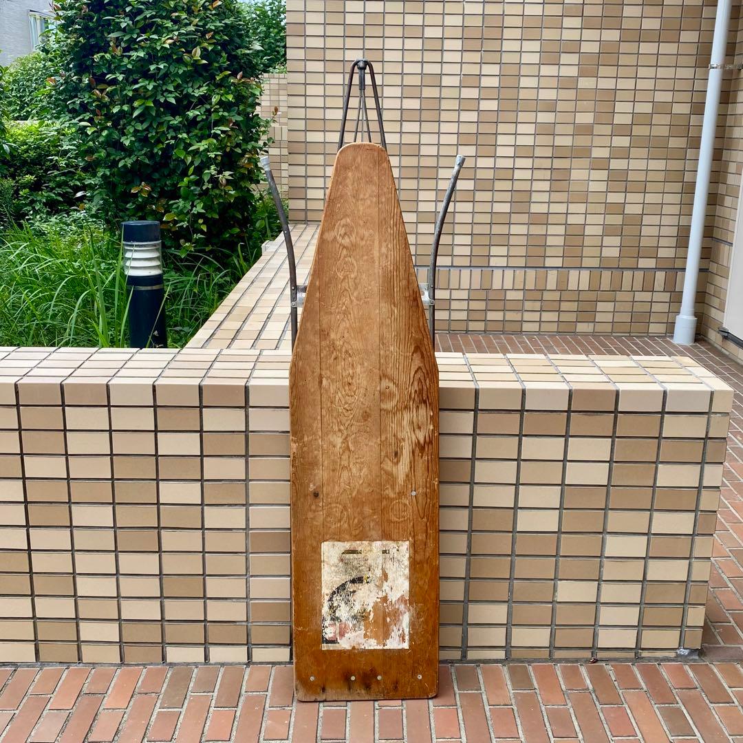 アイロン台★アウトドアテーブル★ビンテージUSAアンティーク★アメリカ店舗什器