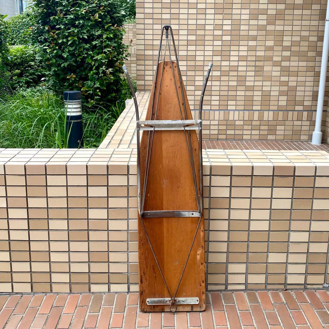 アイロン台★アウトドアテーブル★ビンテージUSAアンティーク★アメリカ店舗什器