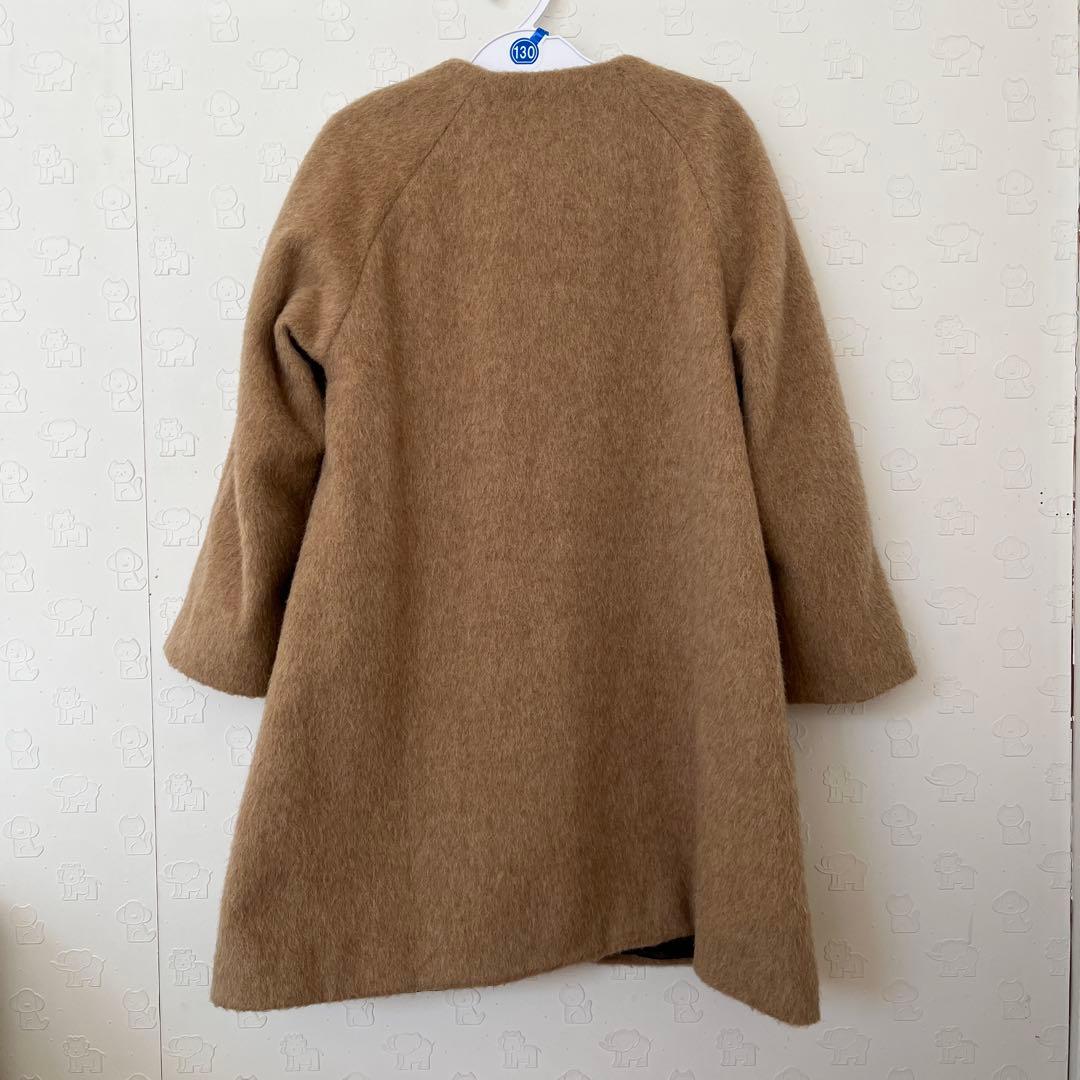 stellina ベージュ ウールコート