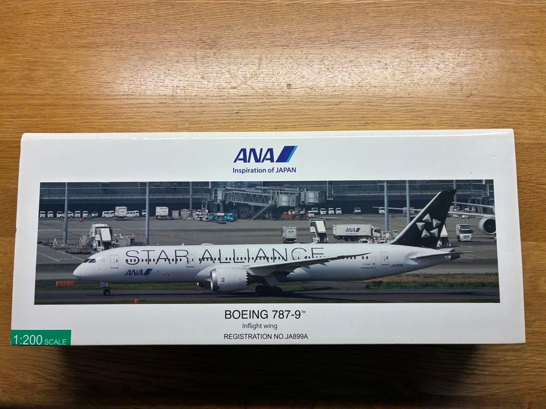 航空機・ヘリコプター ANA Boeing 787-9 STAR ALLIANCE 1:200