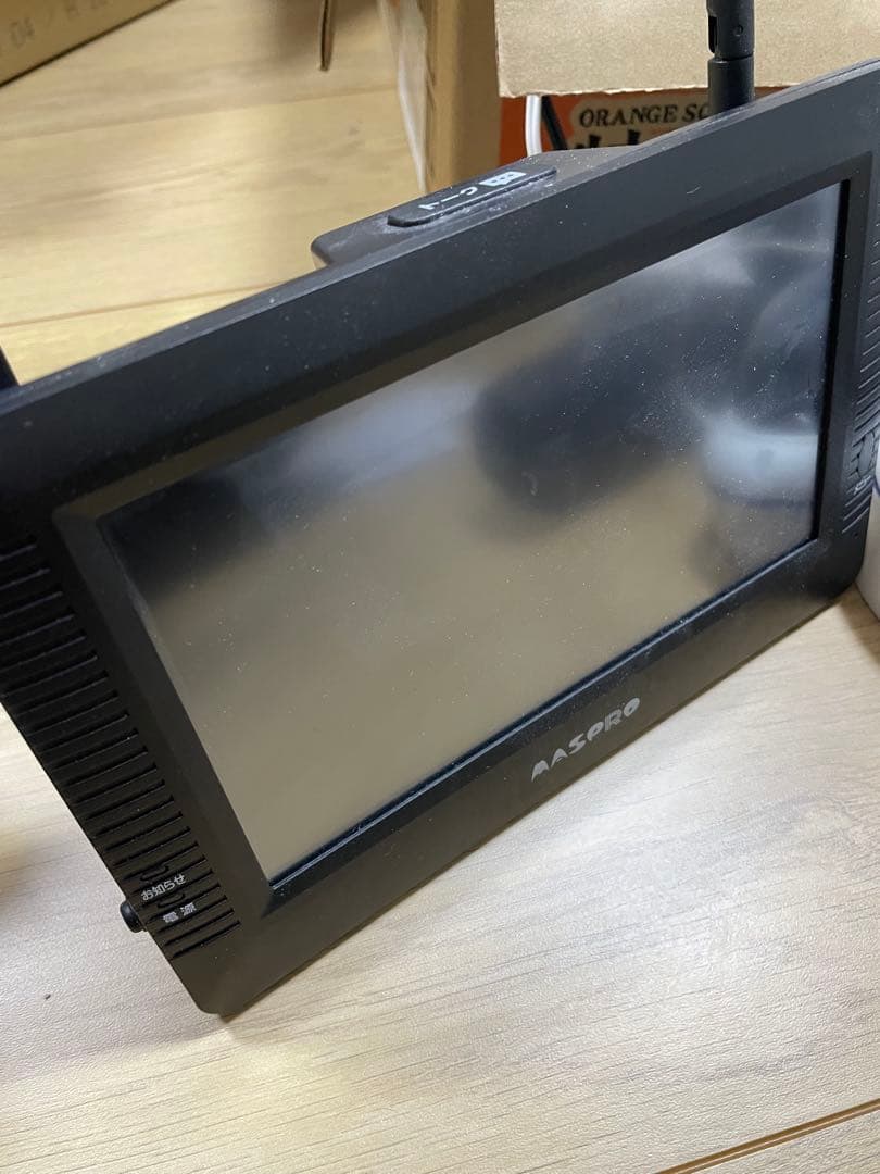 AASPRO 防犯カメラセット モニター・ドーム・バレット