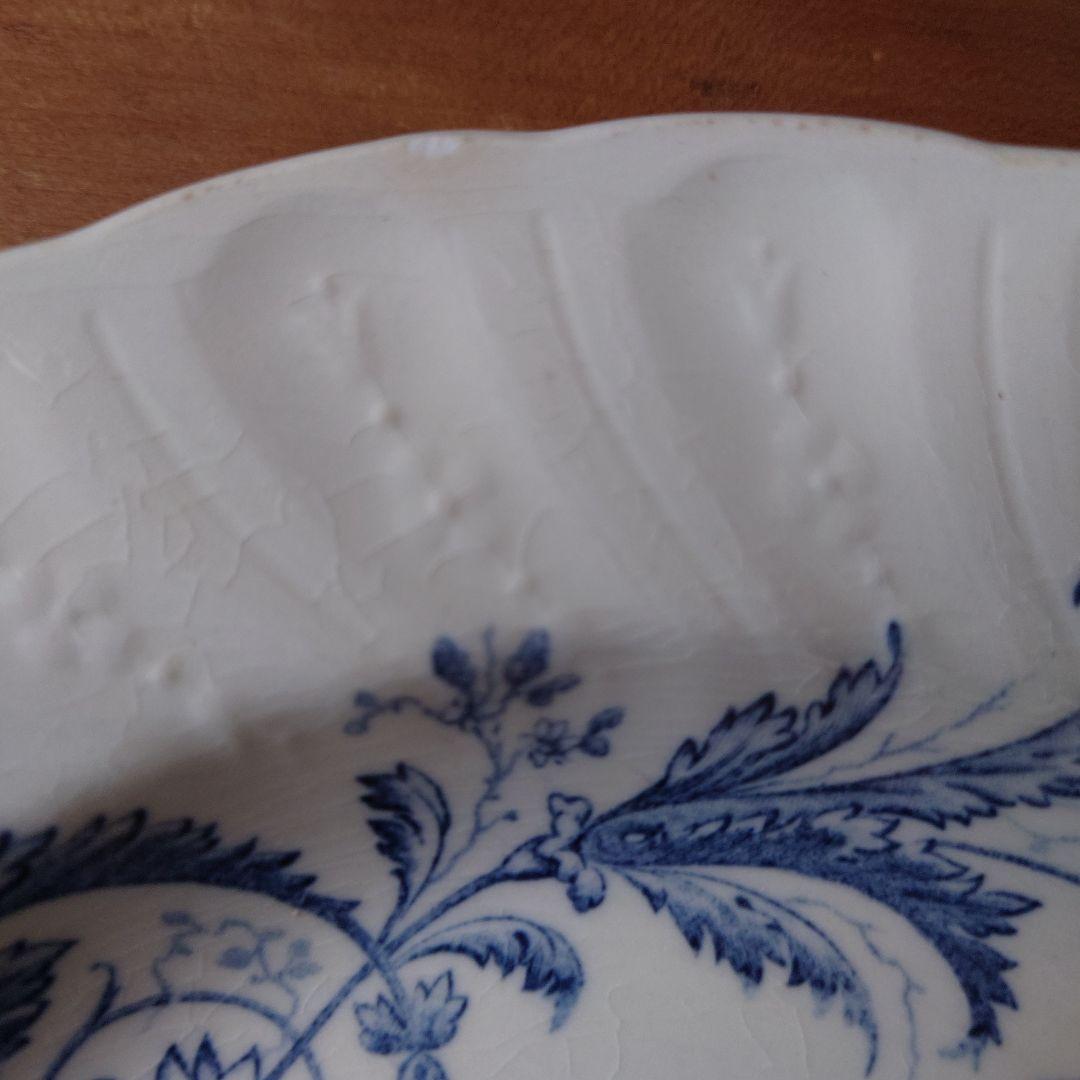 フランスアンティークGIENプレート