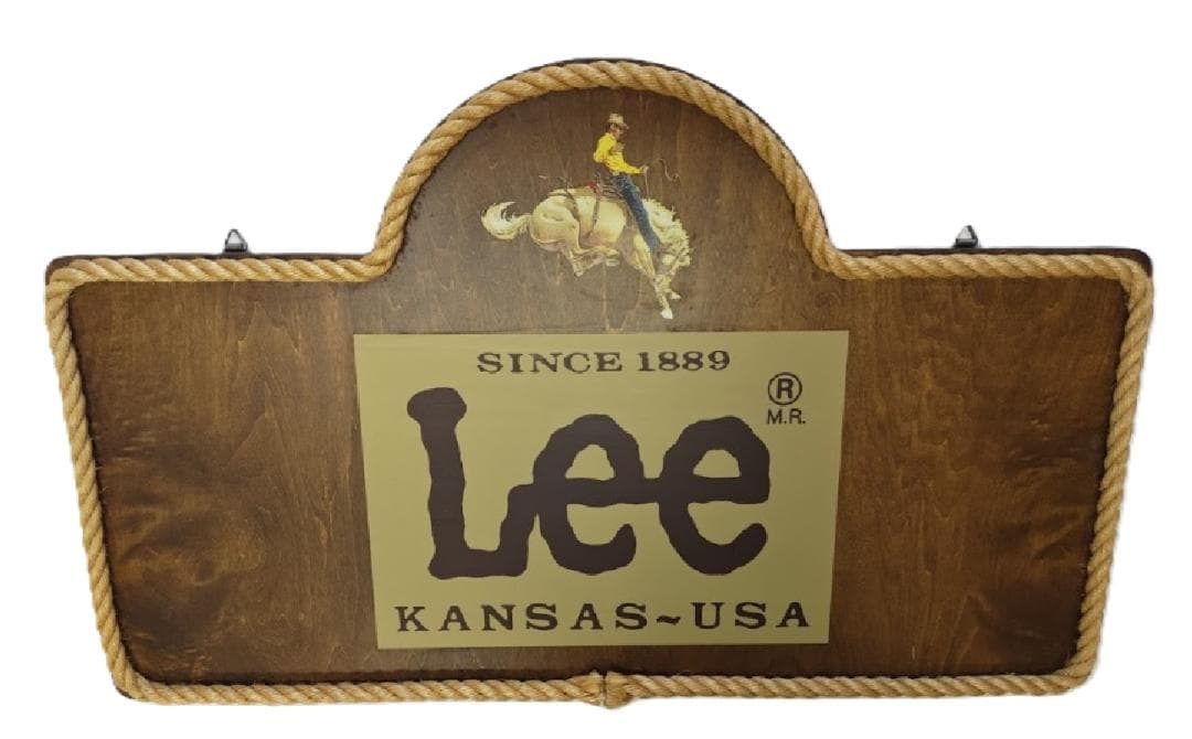 LEE リー 販促用 木製看板「激レア」 ノベルティグッズ