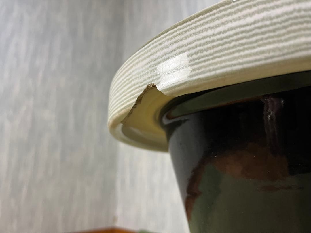 花台/陶器椅子丸型/イス屋外/オブジェ置台/ガーデン飾り台/レトロ/椅子