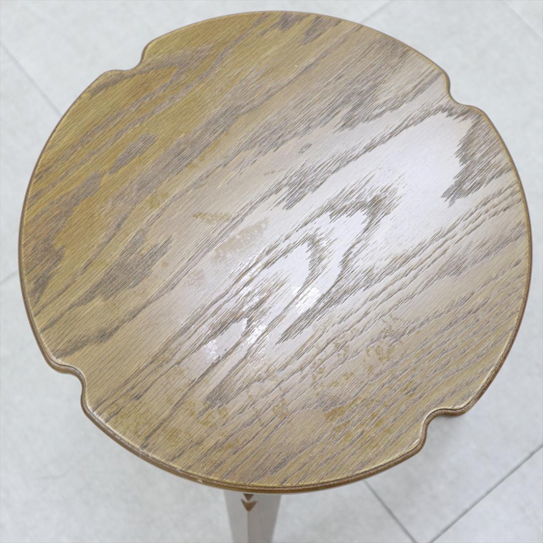 パリの雑貨屋 F-23 スツール 丸イス 丸椅子 木製 腰掛 椅子 玄関 チェア