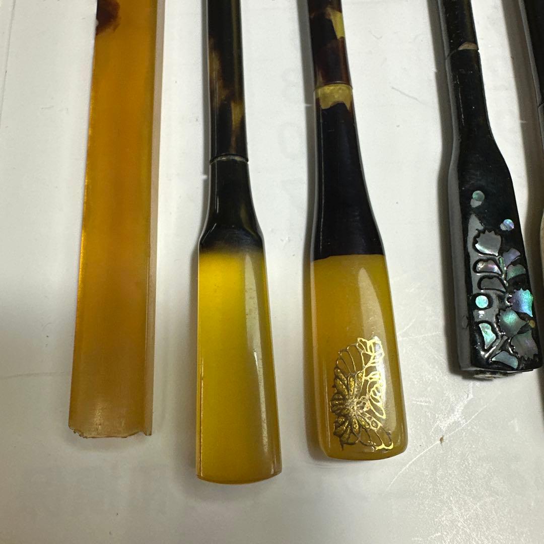 髪飾り，アクセサリー，鼈甲，金工，まとめ売り