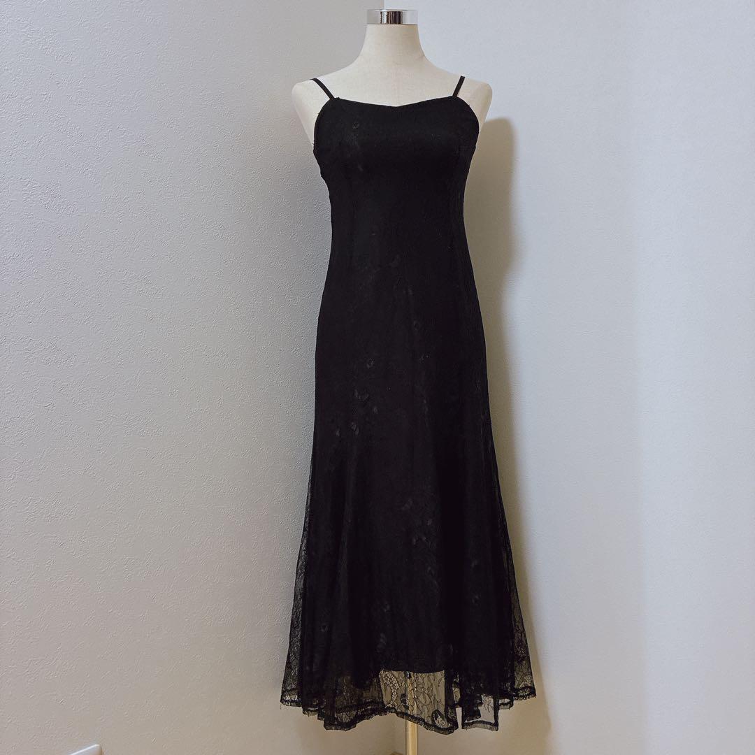 kanaカナブラック　3wayレースボレロセットフレアパーティードレス2点セット