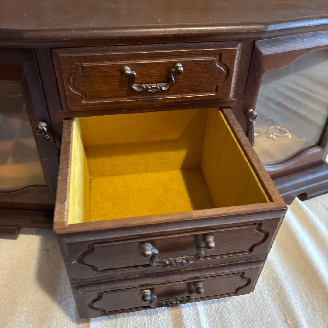 木製クラシックジュエリーボックス