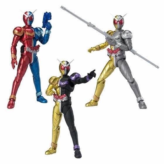 掌動-XX　仮面ライダーW　ハーフチェンジセット01 02セット