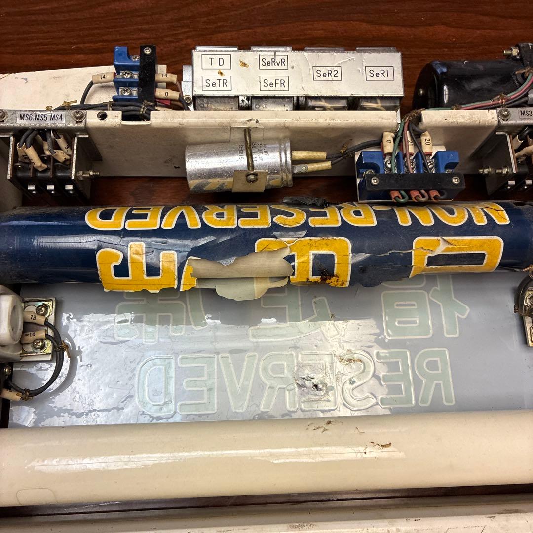 ★storage★ 電車　座席指定表示器　JR 国鉄　鉄道部品