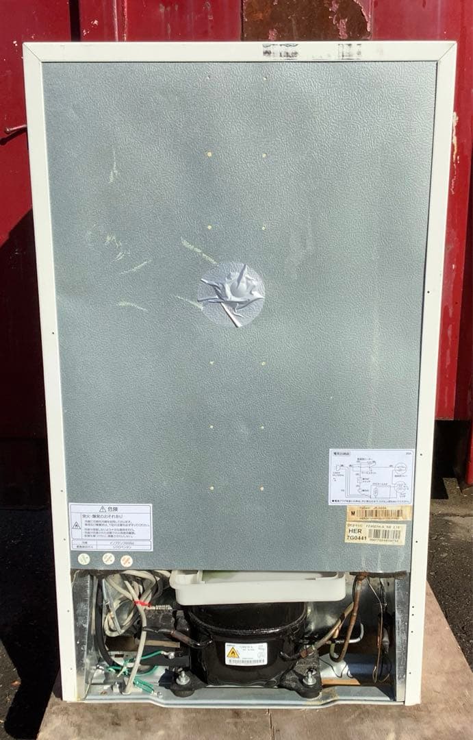 2ドア冷蔵庫 ハイアール JR-N85A 85L 2017年製