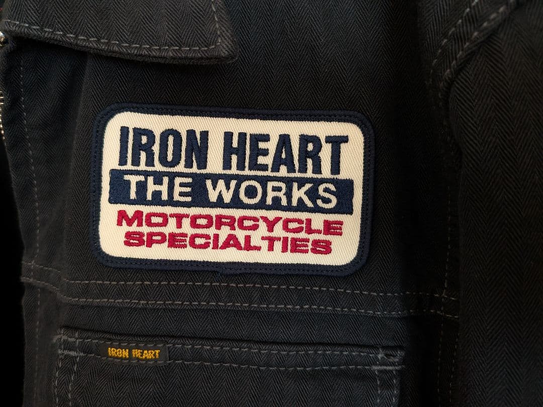 アイアンハート　ヘリンボーンワークジャケット　IRON HEART