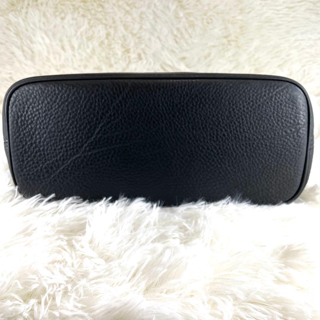 OLD COACH コーチ ハンドバッグ レザー 4921 シボ革