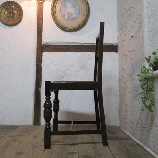 イギリス アンティーク 家具 ダイニングチェア 椅子 イス 英国 4726d