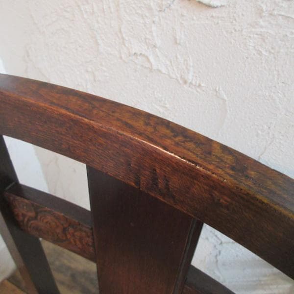 イギリス アンティーク 家具 ダイニングチェア 椅子 イス 英国 4726d