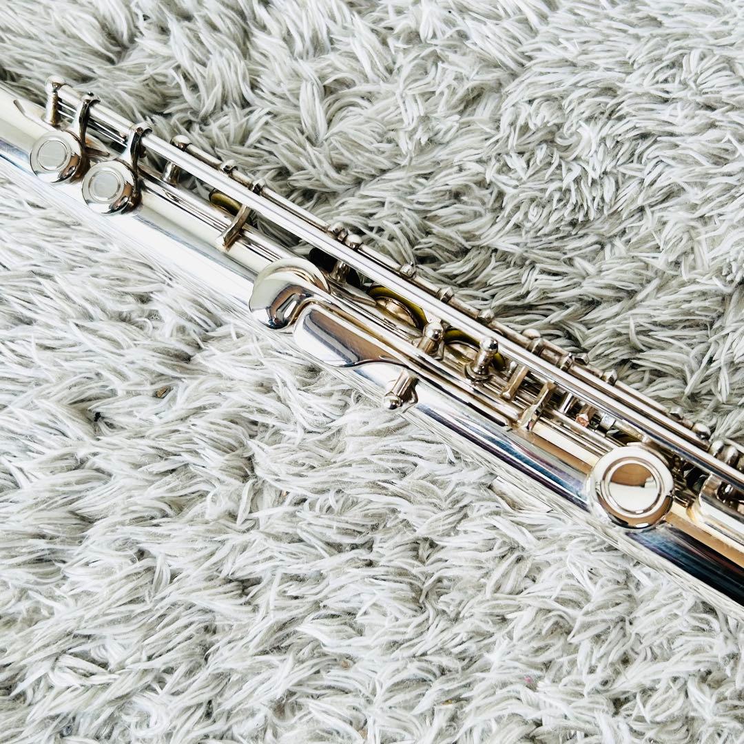 後期モデル ヤマハ フルート YFL-211 管楽器 Eメカ付き 良品 初心者