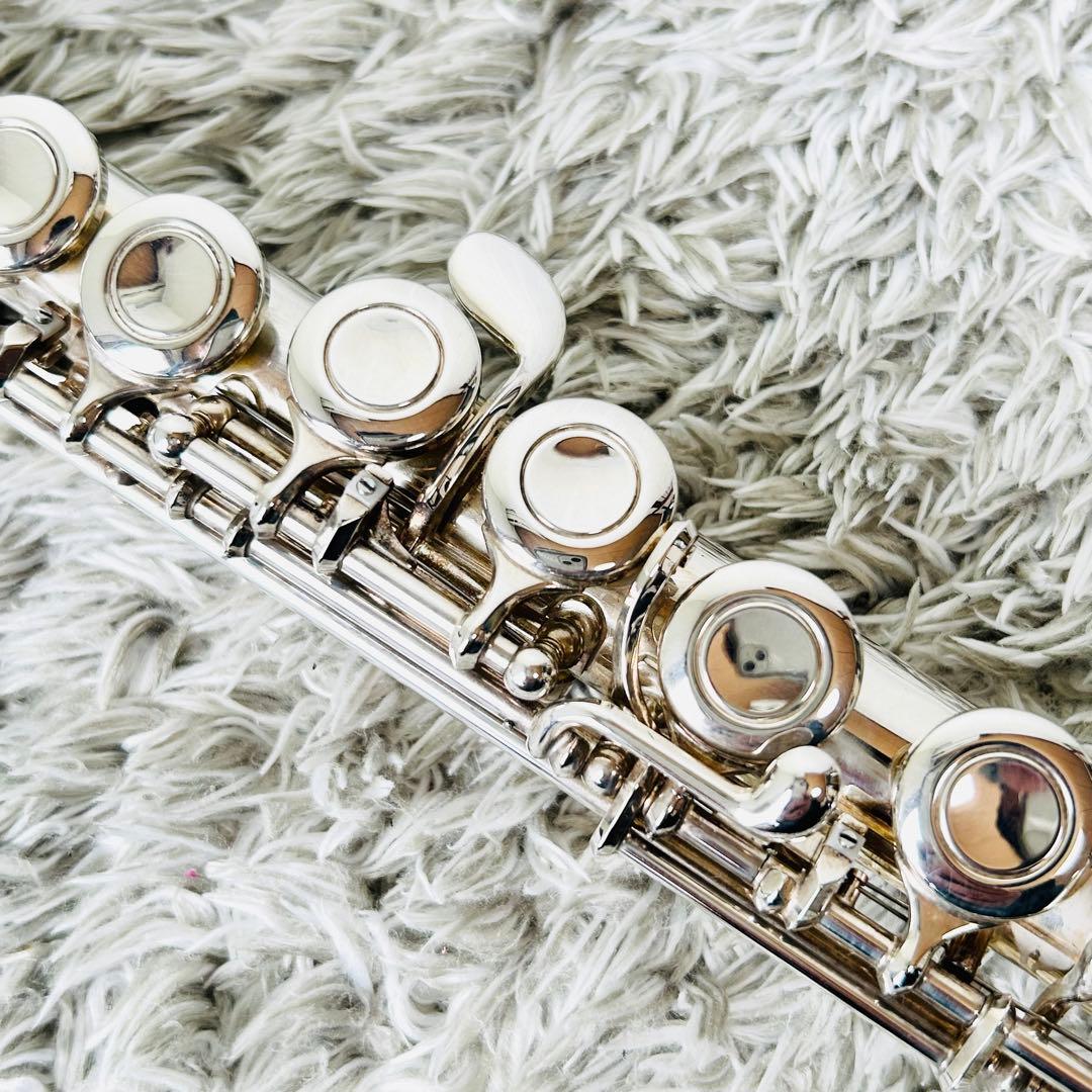 後期モデル ヤマハ フルート YFL-211 管楽器 Eメカ付き 良品 初心者