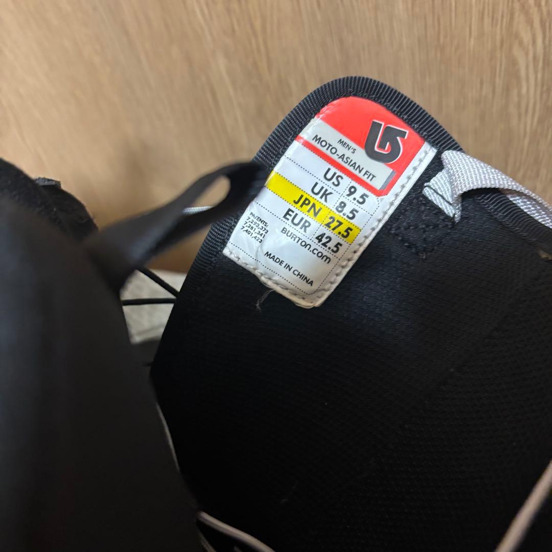 BURTON MOTO ASIAN FITブラック　スノーボードブーツ