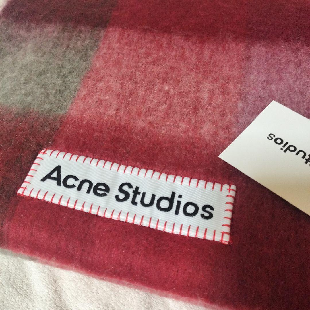 マフラー　Acne Studios　チェック柄　　スカーフ