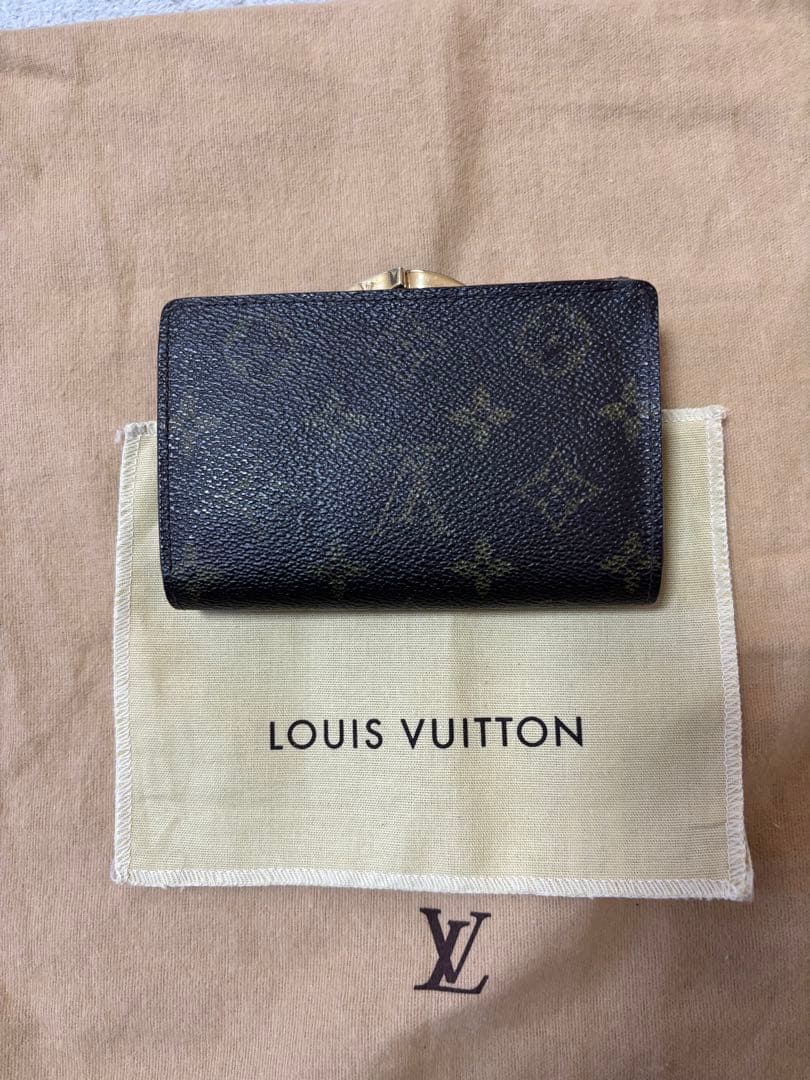 R*E様 LOUIS VUITTON 二つ折り財布 モノグラム　ポルトモネビエヴ