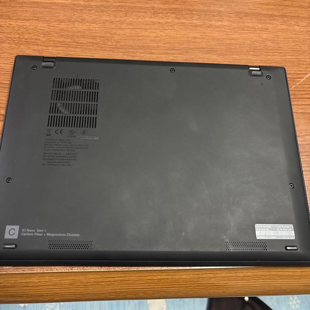 Windowsノート本体 Lenovo ThinkPad X1 nano GEN1