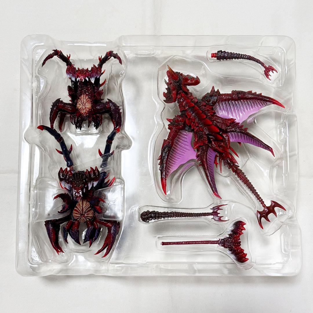 【中古・開封済】S.H.モンスターアーツ デストロイア エボリューションセット