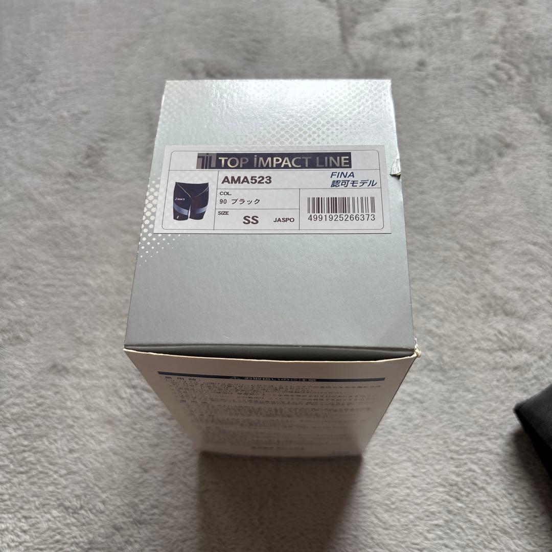 asics AMA523 水泳用パンツ SSサイズ ブラック