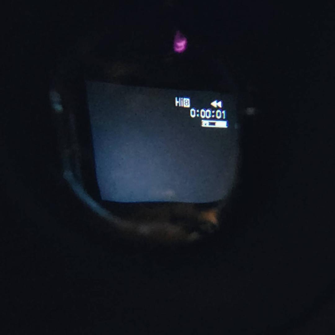 【動作確認済】SONY Hi8 高画質 8ミリ ビデオカメラ CCD-TR3