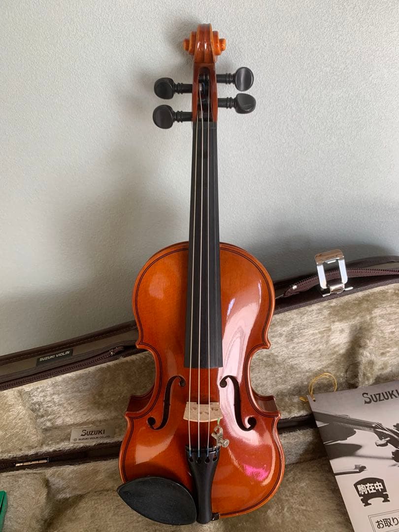 SUZUKI 幼児用 バイオリン No200 1/16 スズキ弓 松脂 ケース