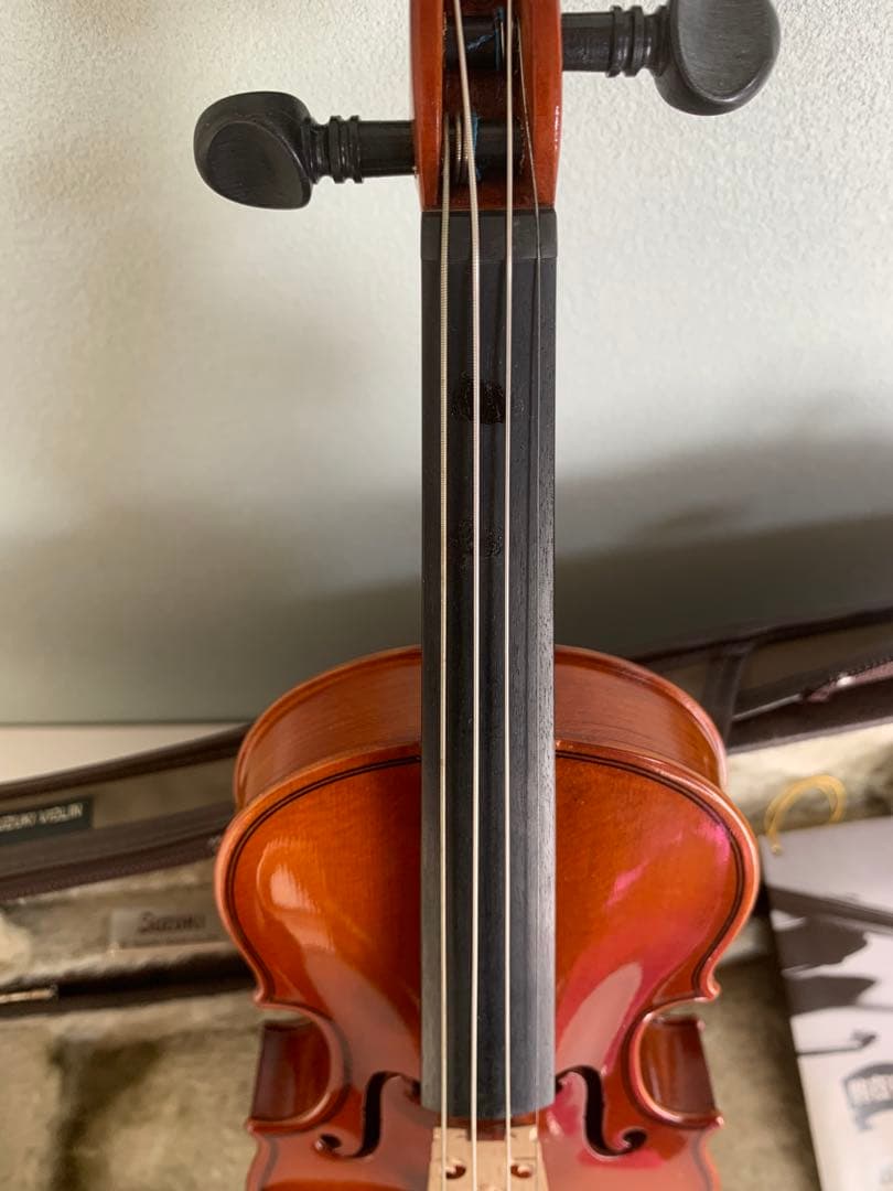 SUZUKI 幼児用 バイオリン No200 1/16 スズキ弓 松脂 ケース