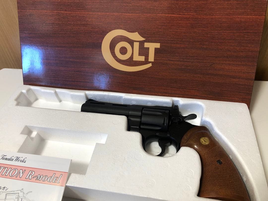 タナカ コルト パイソン R モデル モデルガン COLT PYTHON