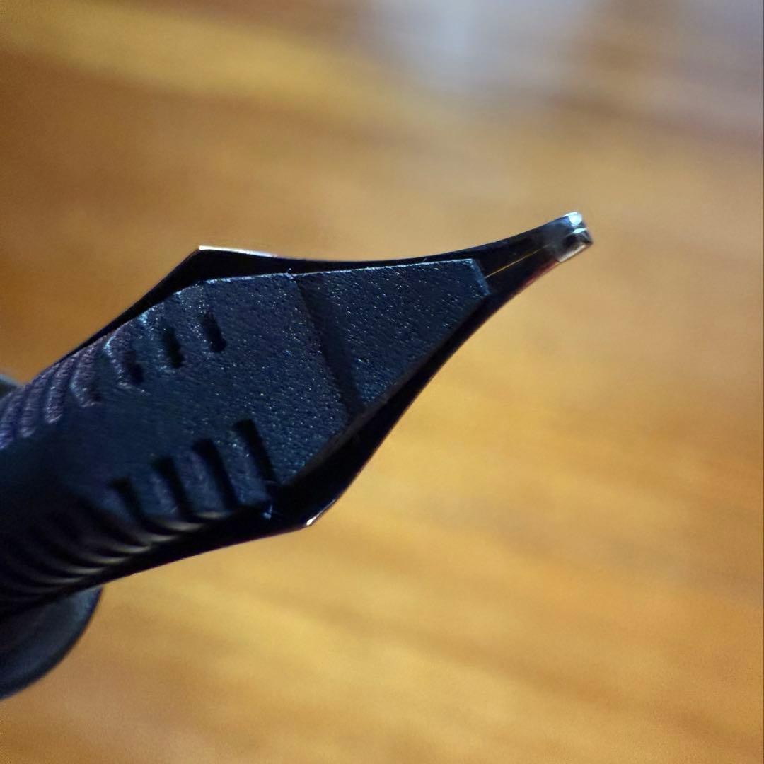 モンブラン 万年筆 146 状態良好 エボナイト芯 全金 B 太字 ブラック