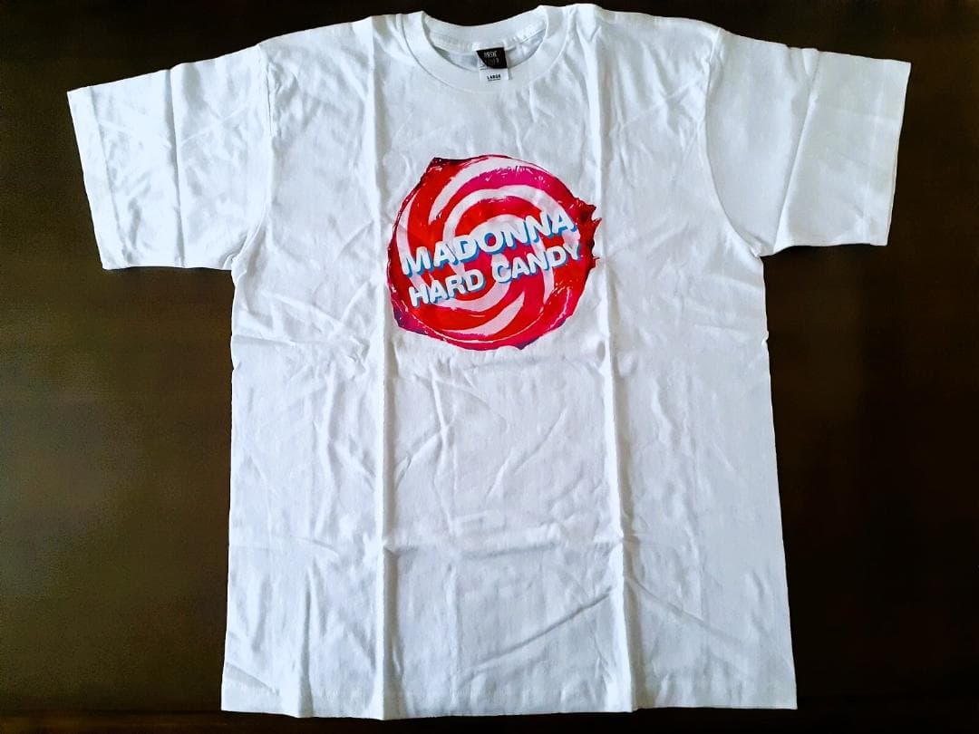 新品　マドンナ　HARD CANDY　非売品 Tシャツ　Lサイズ